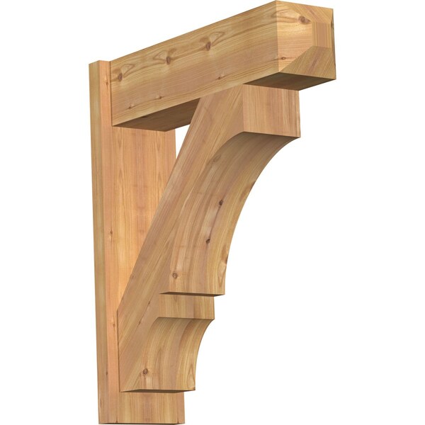 Ekena Millwork Balboa Smooth Craftsman Outlooker, Western Red Cedar, 7 1/2"W x 26"D x 30"H OUT08X26X30BOA04SWR - main